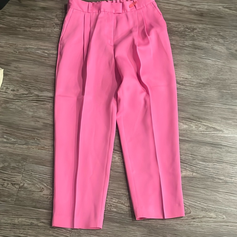 H&M pink trousers 12